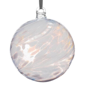 Glaskugel "Remembrance"  White