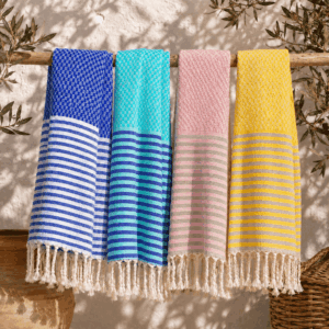 Mini Hamamtuch 2er Set 50 x 70 cm