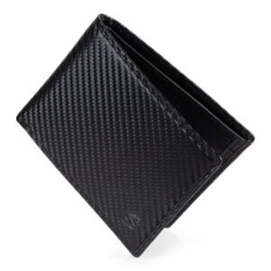 Portemonnaie Herren Carbon