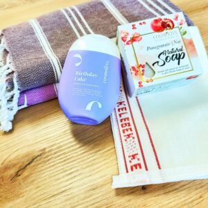 Spa -Set - Ruby Glow Edition mit Hamamtuch 50x90