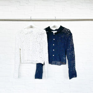 Cardigan "Fiore" aus Baumwolle