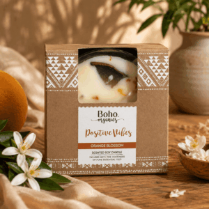 Duftkerze Boho Organics "Positives Vibes"